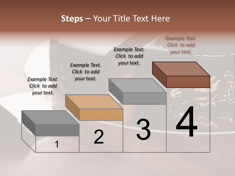 Chocolate Cake PowerPoint Template