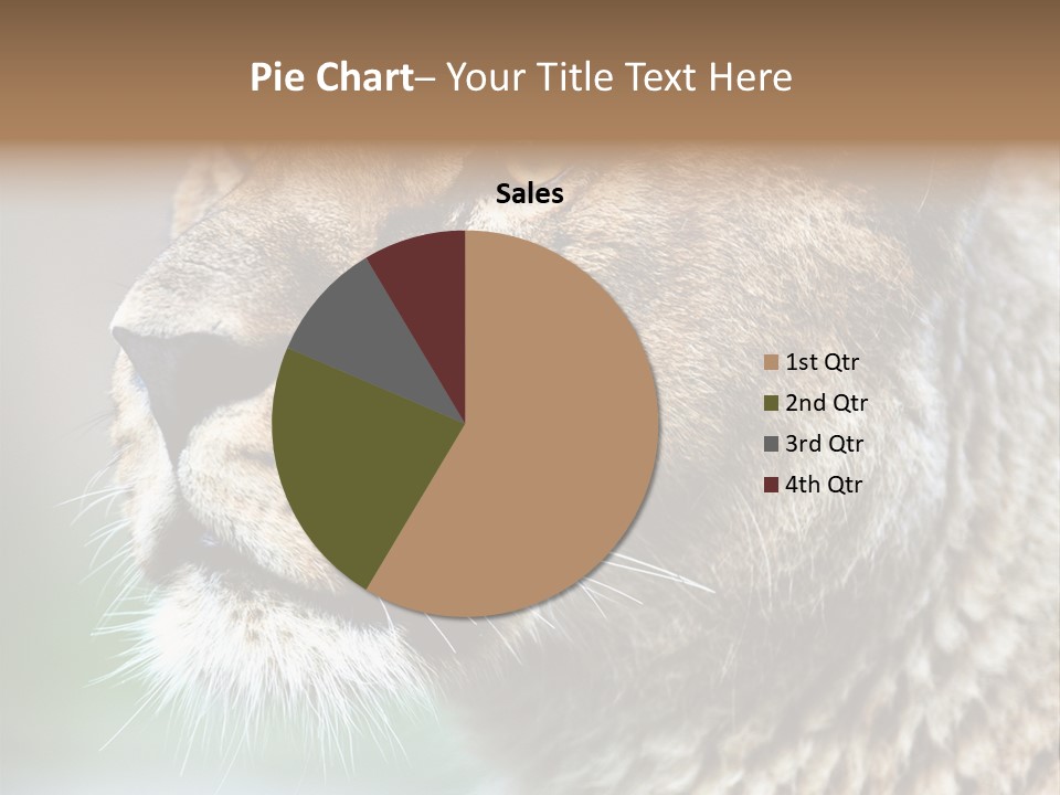 Leo Lioness PowerPoint Template