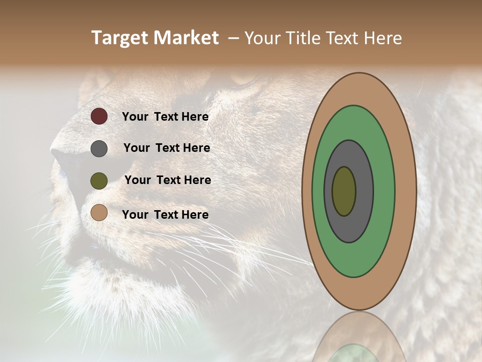 Leo Lioness PowerPoint Template