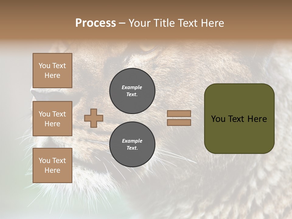 Leo Lioness PowerPoint Template