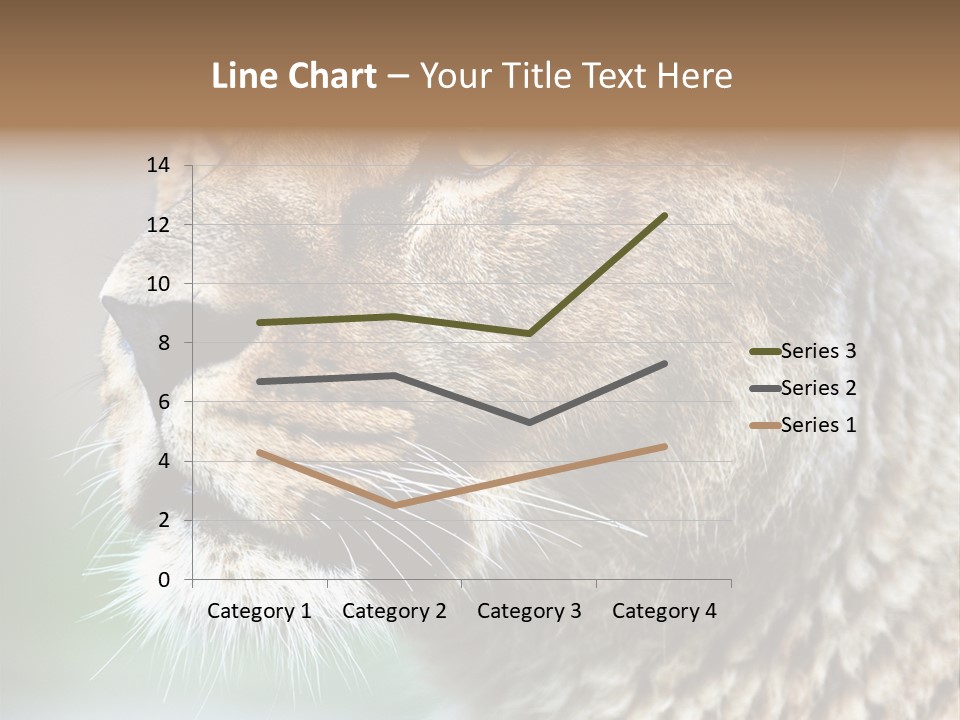 Leo Lioness PowerPoint Template