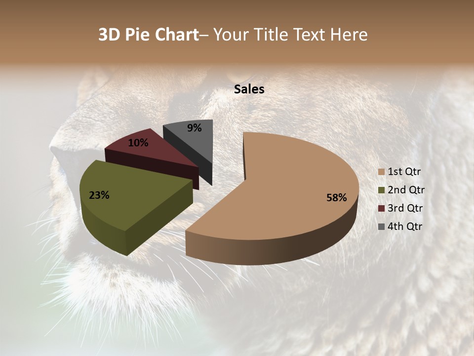 Leo Lioness PowerPoint Template