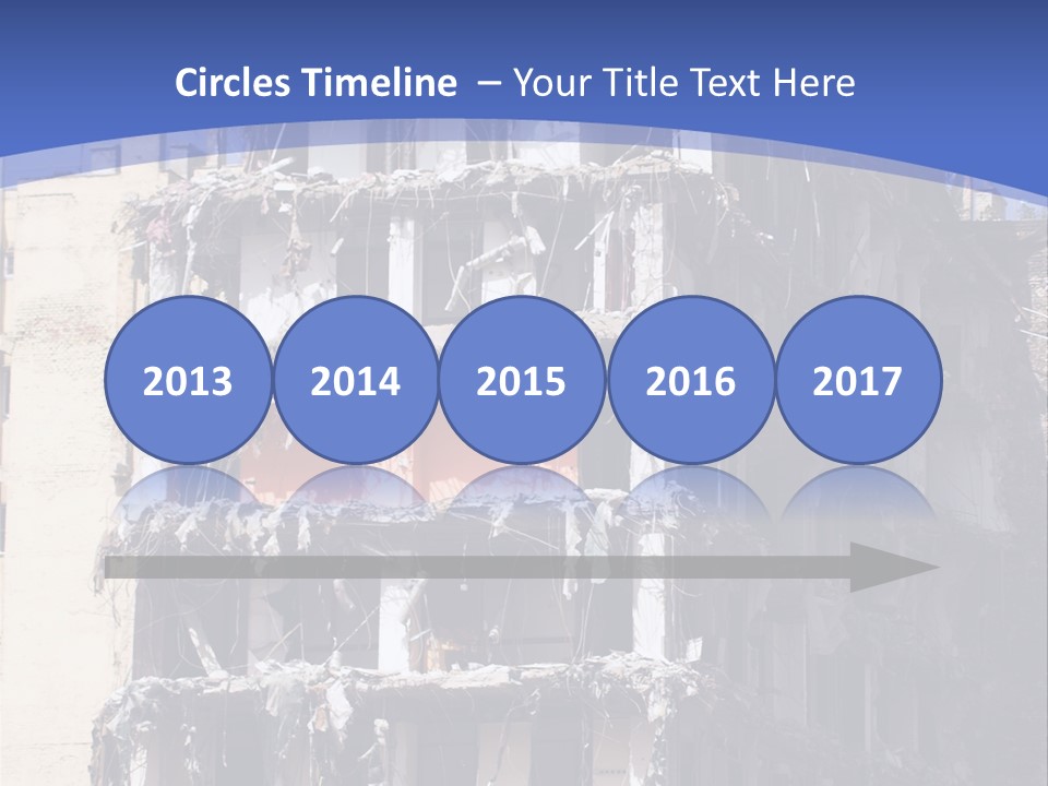 Residential Steel Break PowerPoint Template