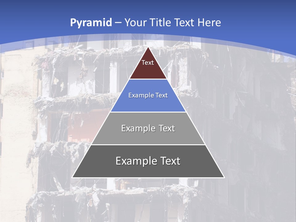 Residential Steel Break PowerPoint Template