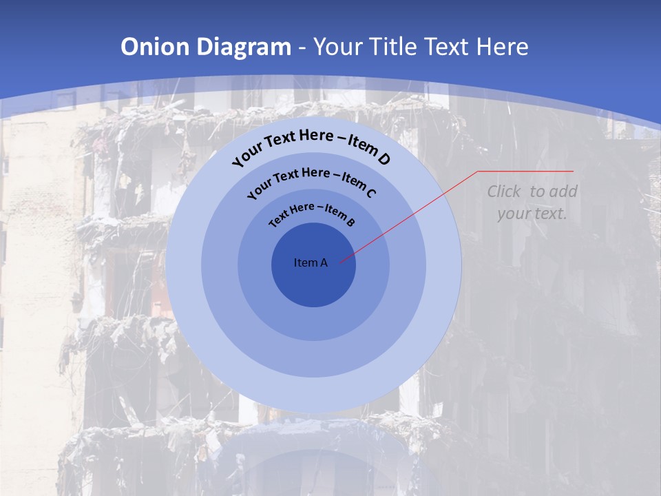 Residential Steel Break PowerPoint Template