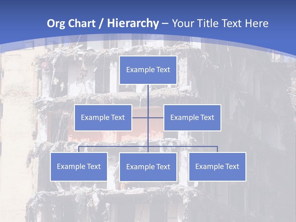 Residential Steel Break PowerPoint Template