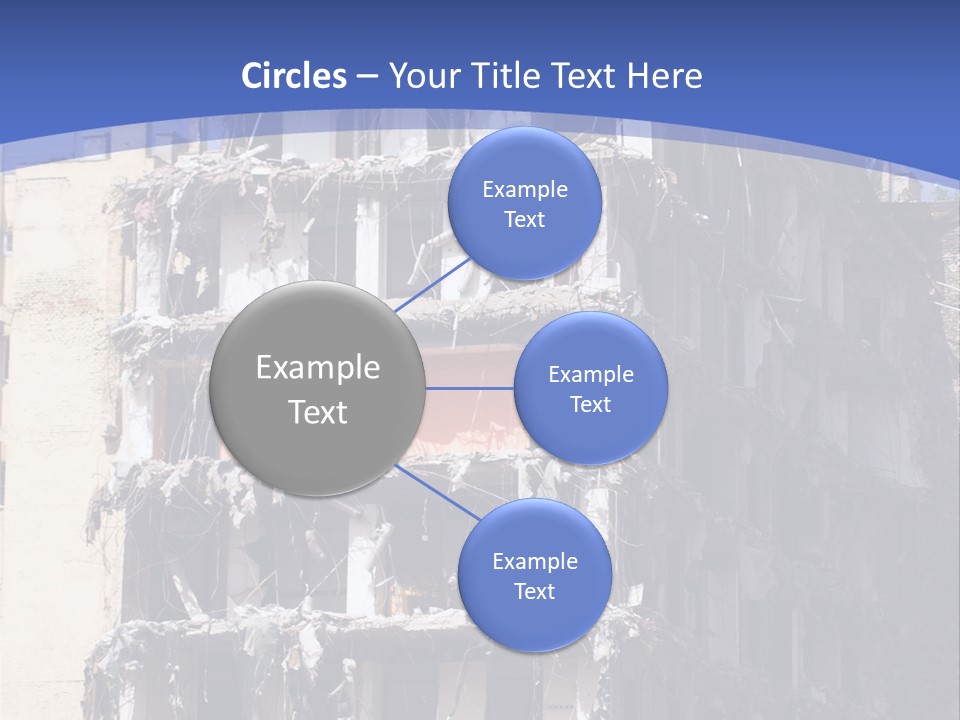 Residential Steel Break PowerPoint Template