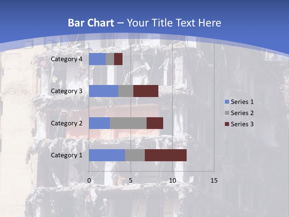 Residential Steel Break PowerPoint Template