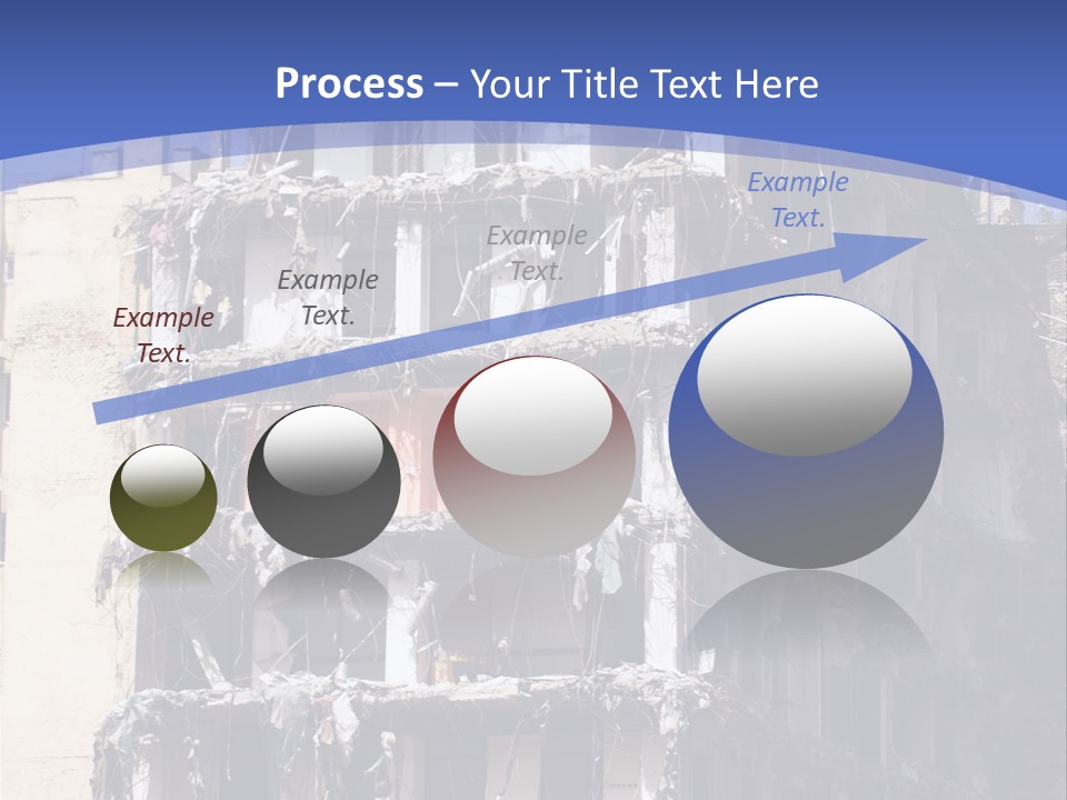 Residential Steel Break PowerPoint Template