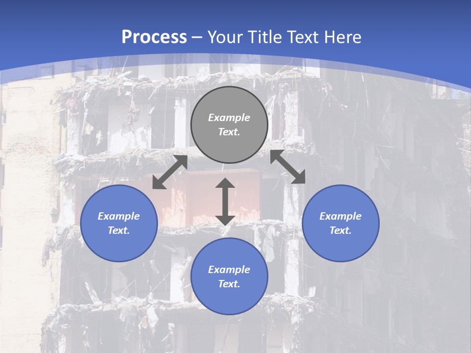 Residential Steel Break PowerPoint Template