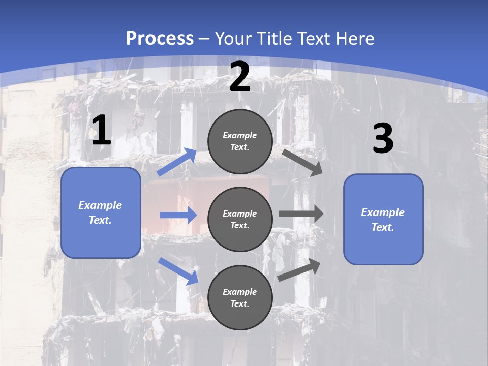 Residential Steel Break PowerPoint Template