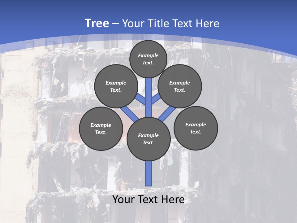 Residential Steel Break PowerPoint Template