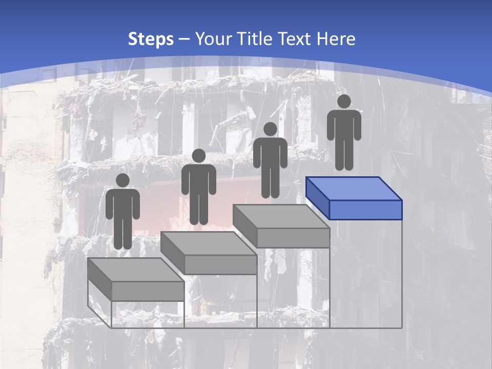 Residential Steel Break PowerPoint Template