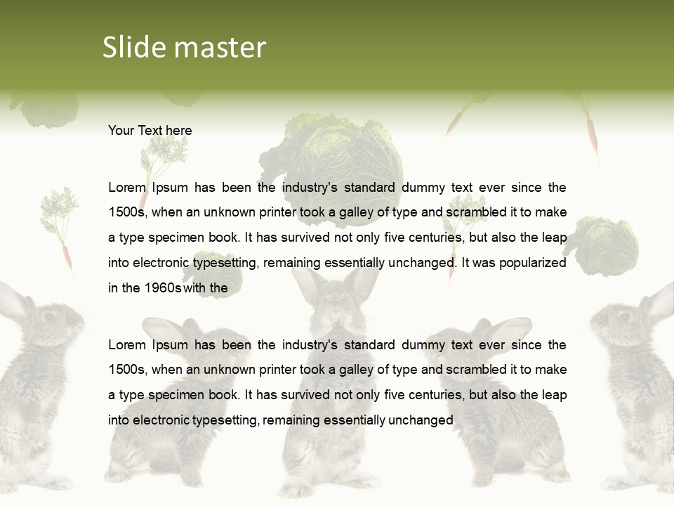 Rabbit PowerPoint Template