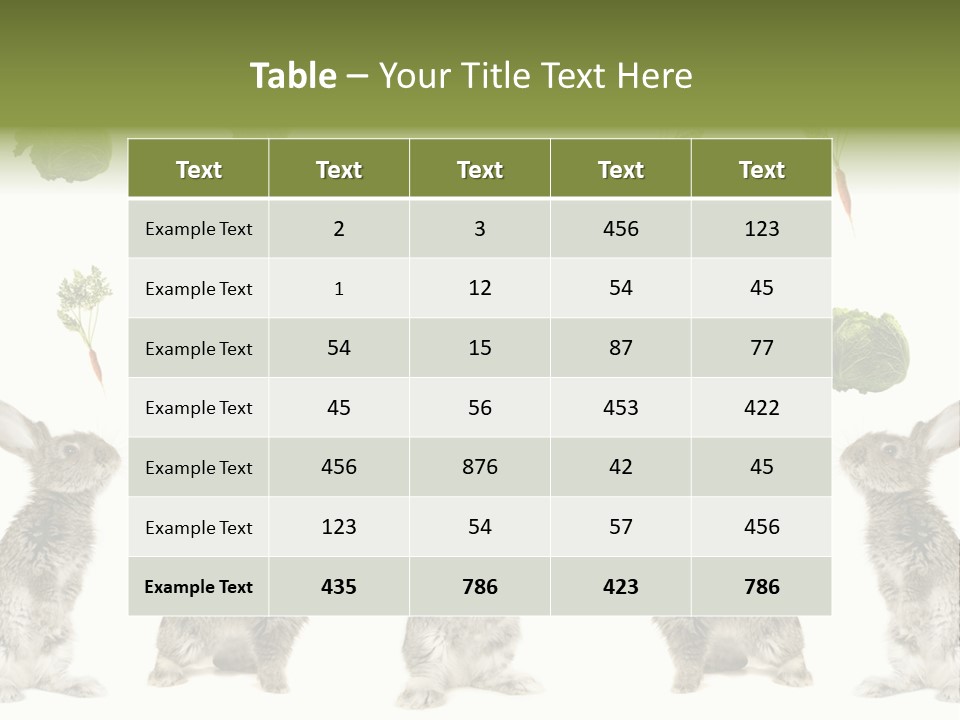 Rabbit PowerPoint Template