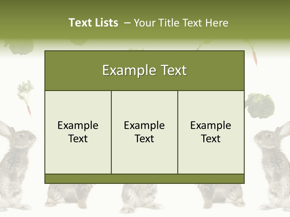 Rabbit PowerPoint Template