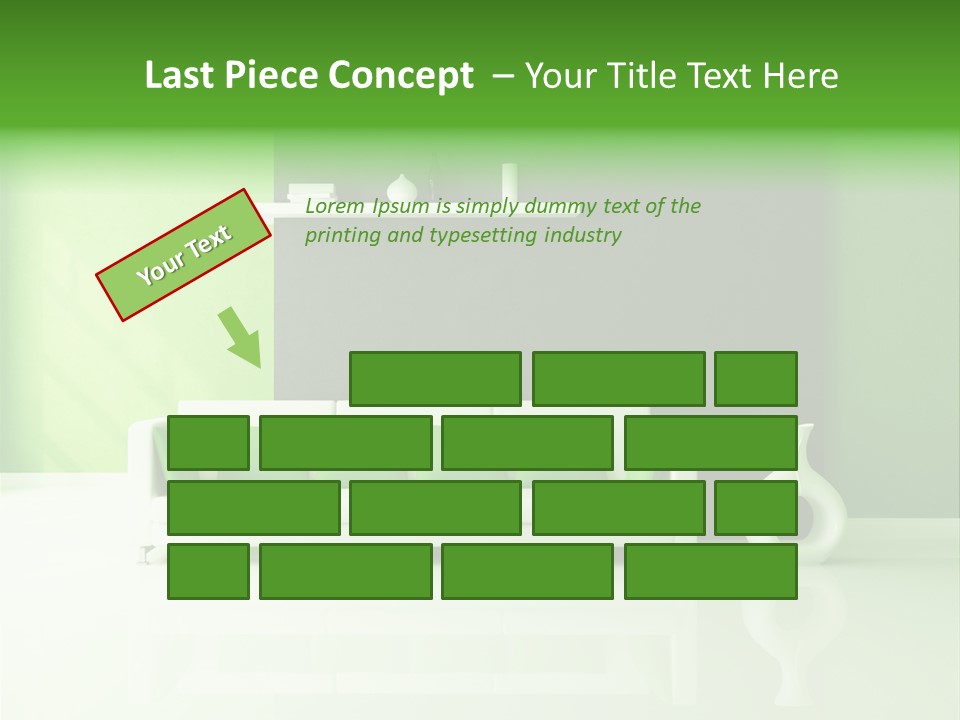 Green Interior PowerPoint Template