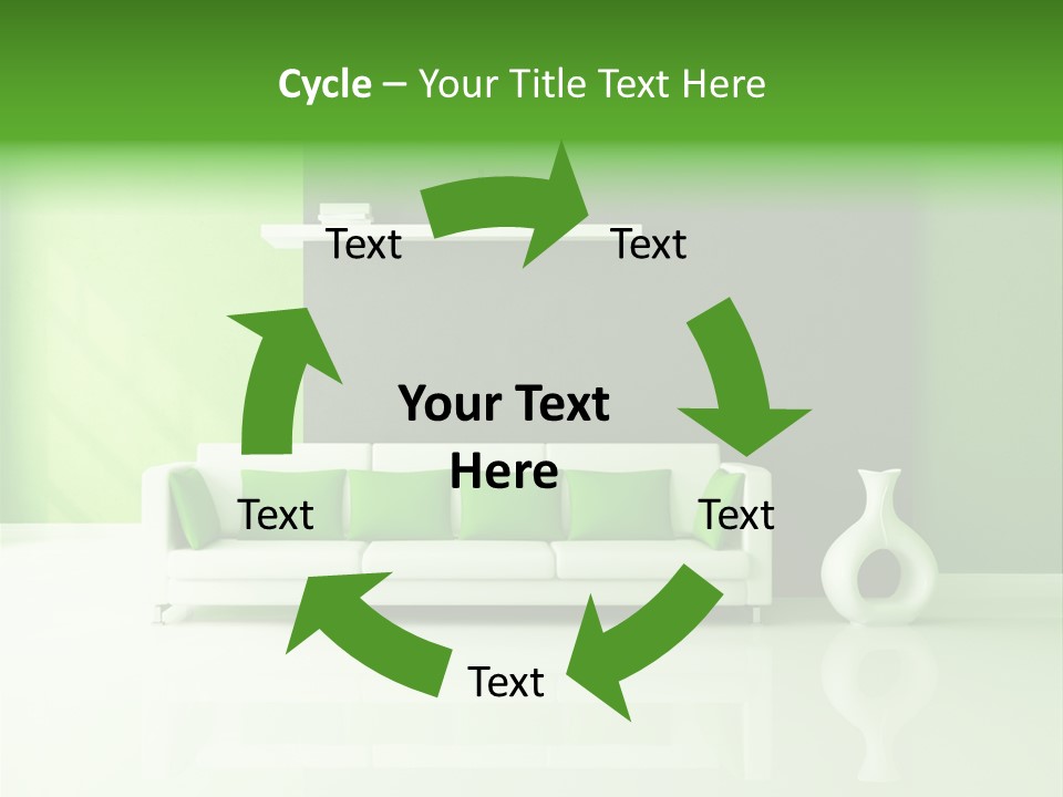 Green Interior PowerPoint Template