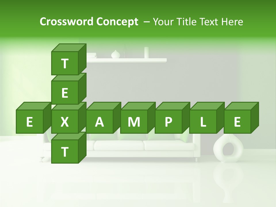 Green Interior PowerPoint Template