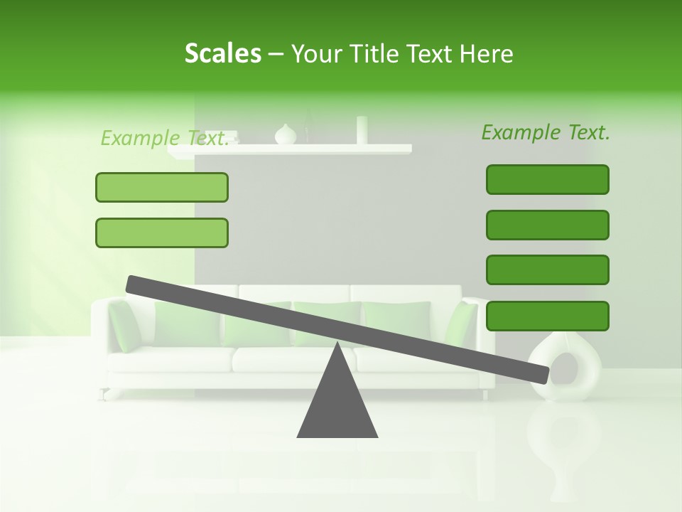 Green Interior PowerPoint Template