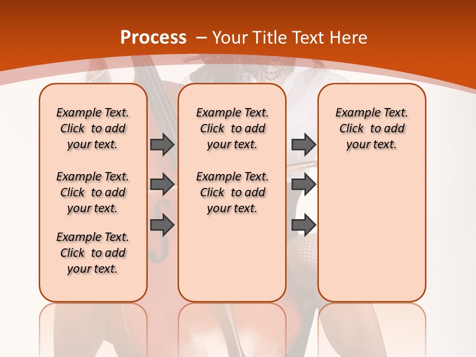 Girl Playing Cello PowerPoint Template