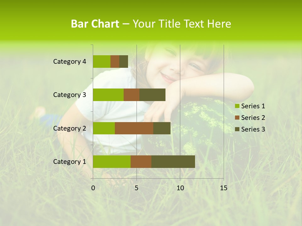 Emotion Water Melon Summertime PowerPoint Template