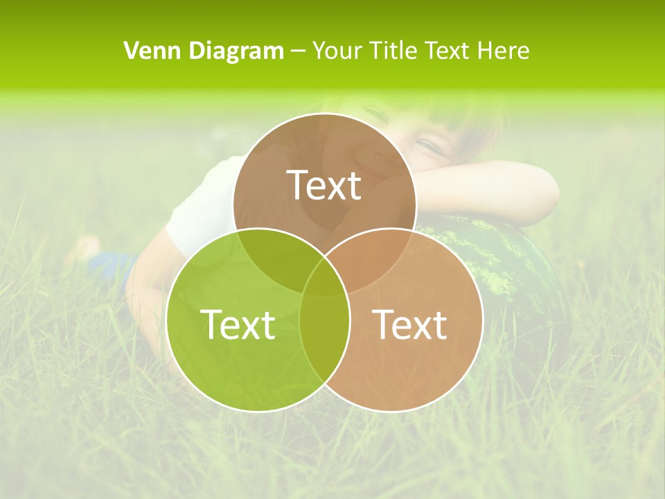 Emotion Water Melon Summertime PowerPoint Template