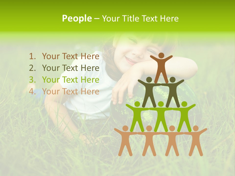 Emotion Water Melon Summertime PowerPoint Template