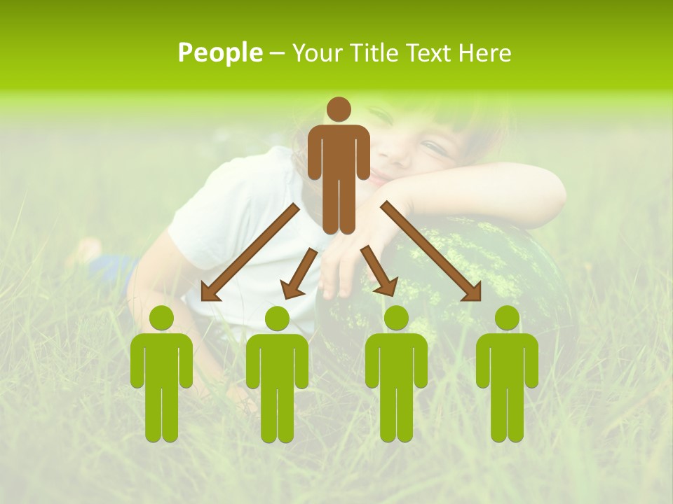 Emotion Water Melon Summertime PowerPoint Template