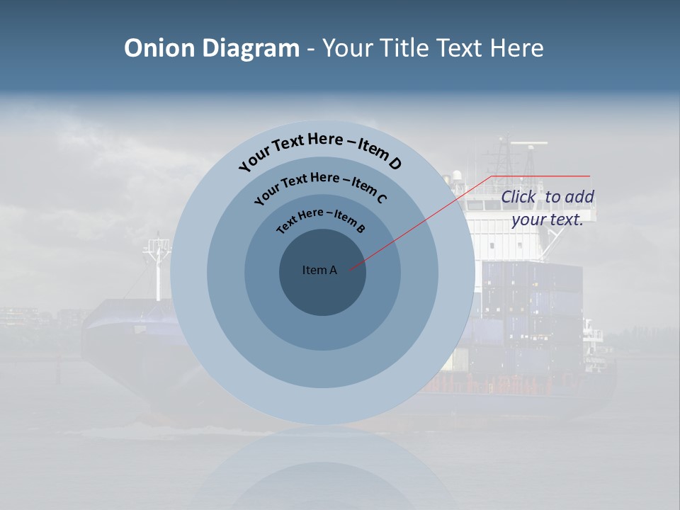 Carrier Port Security Shipping PowerPoint Template