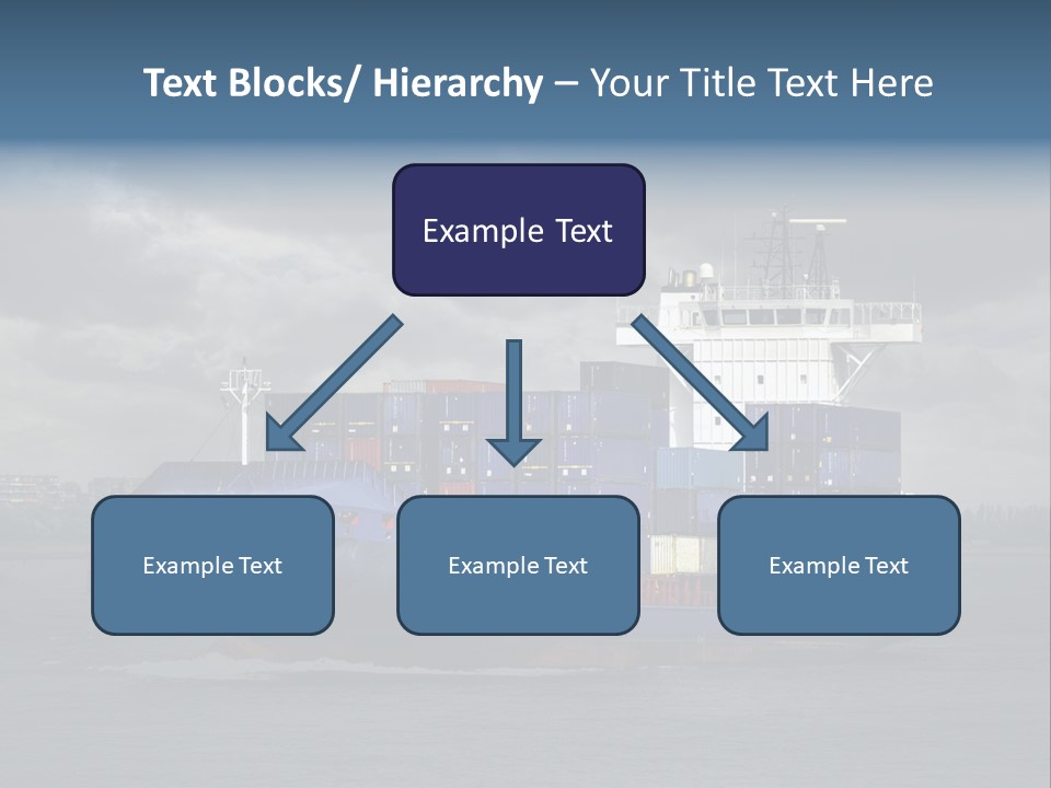 Carrier Port Security Shipping PowerPoint Template