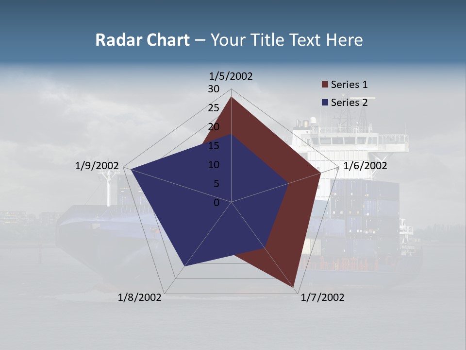 Carrier Port Security Shipping PowerPoint Template