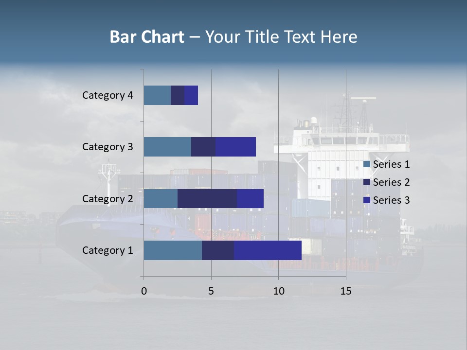 Carrier Port Security Shipping PowerPoint Template