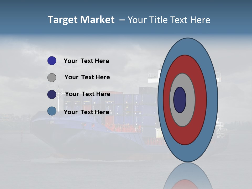 Carrier Port Security Shipping PowerPoint Template