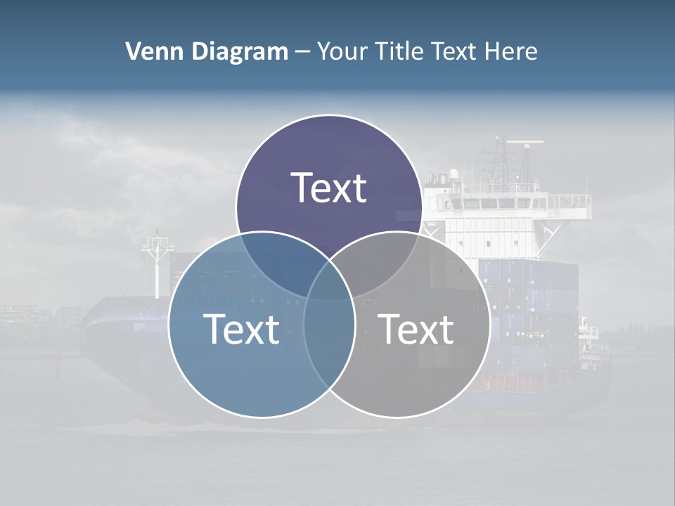 Carrier Port Security Shipping PowerPoint Template