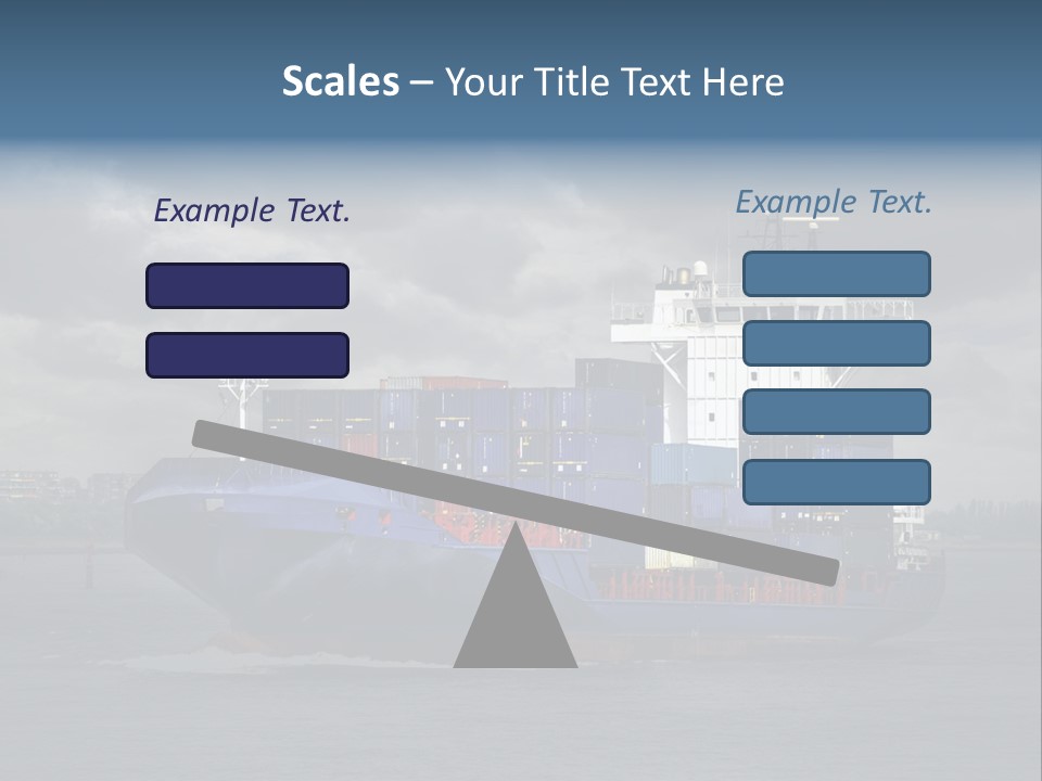 Carrier Port Security Shipping PowerPoint Template