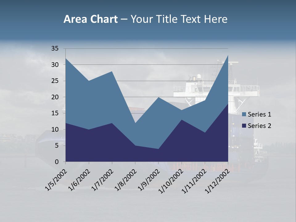 Carrier Port Security Shipping PowerPoint Template