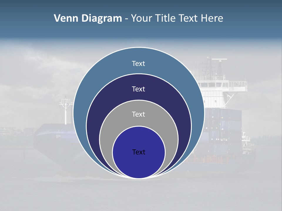 Carrier Port Security Shipping PowerPoint Template