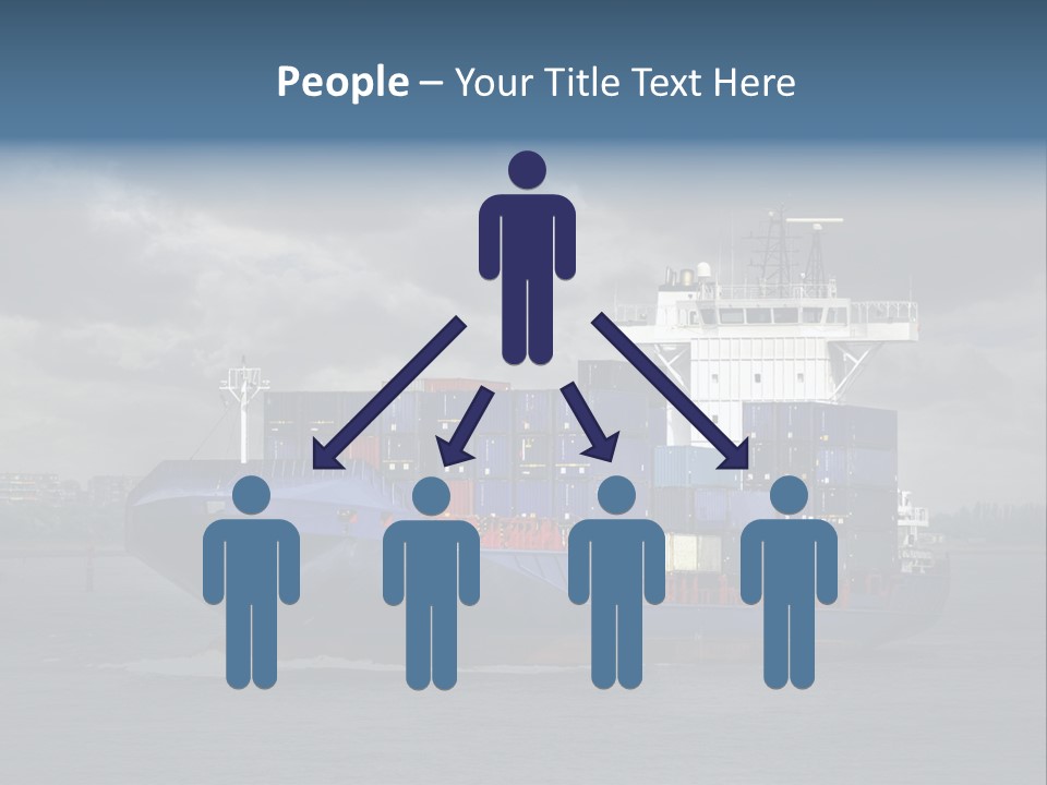 Carrier Port Security Shipping PowerPoint Template