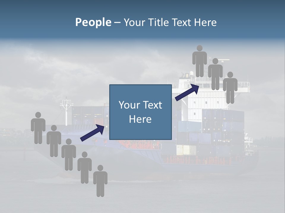 Carrier Port Security Shipping PowerPoint Template