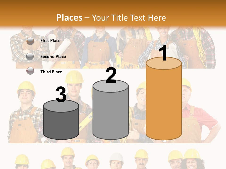 People Workers PowerPoint Template