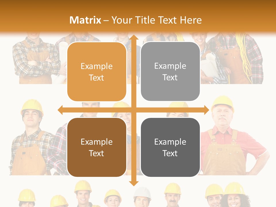 People Workers PowerPoint Template