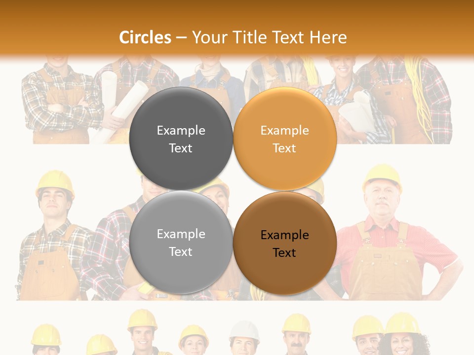 People Workers PowerPoint Template