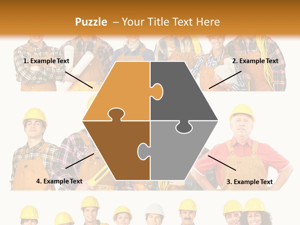 People Workers PowerPoint Template