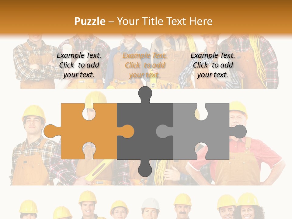 People Workers PowerPoint Template