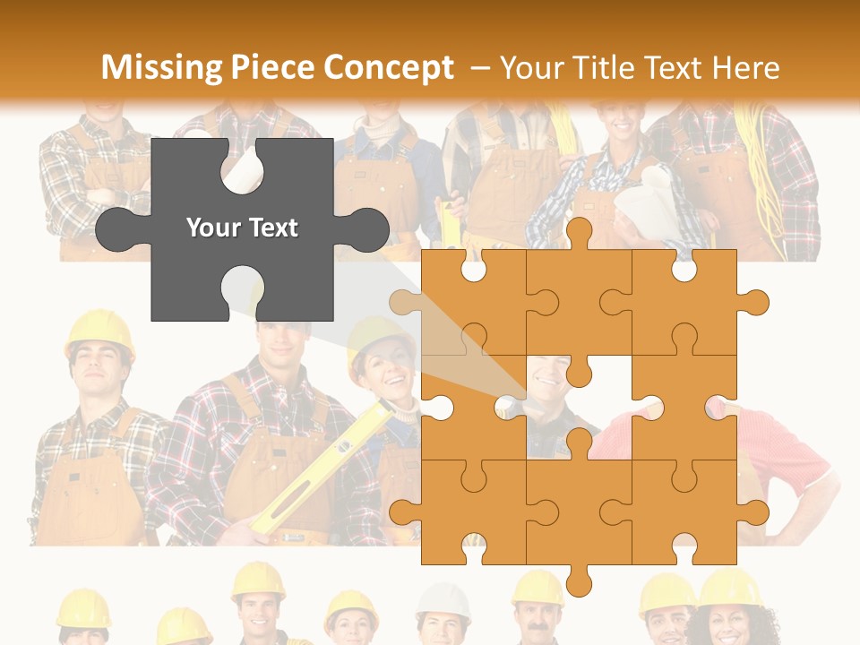 People Workers PowerPoint Template