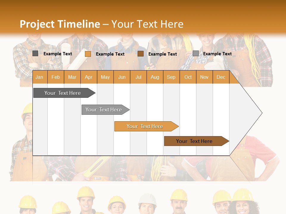 People Workers PowerPoint Template