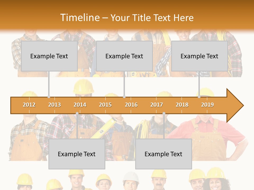People Workers PowerPoint Template