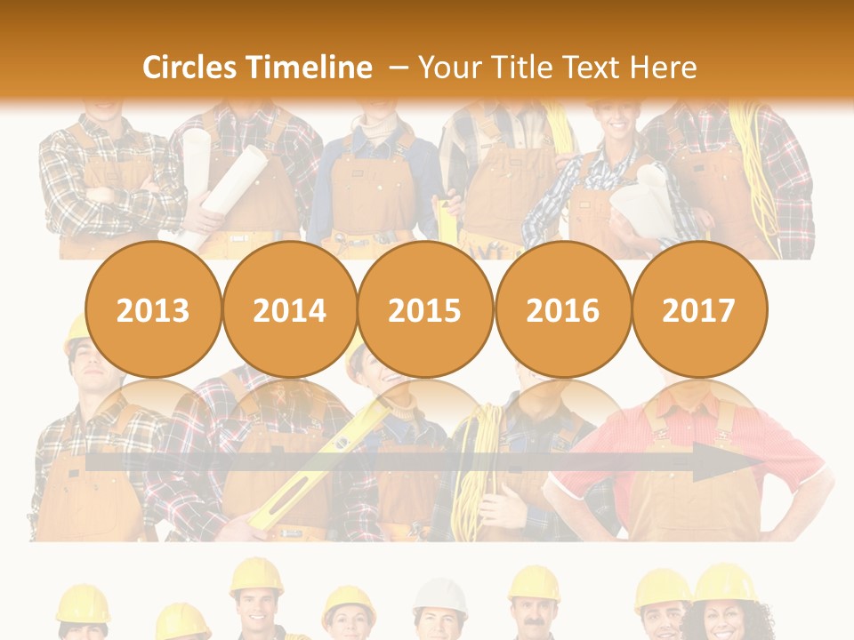 People Workers PowerPoint Template