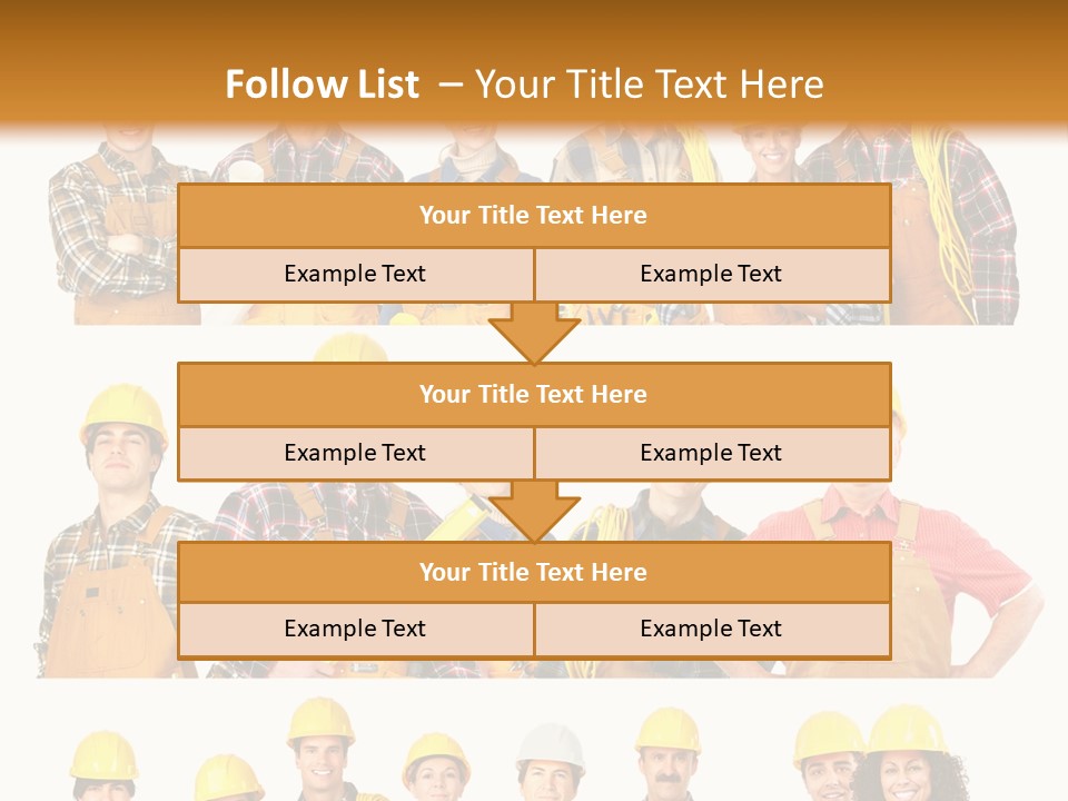 People Workers PowerPoint Template
